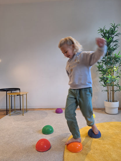 Mambo Max Mini Beweegset - Balance Cushion, Stapstenen & Soft Ball voor Balans, Coördinatie & Actief Spelen