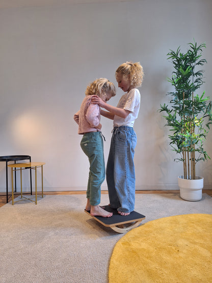 Mambo Max Mini Max Bewegingsset - Balance Board, Balance Cushion, 6 Stapstenen & Soft Ball voor Actief Spelen