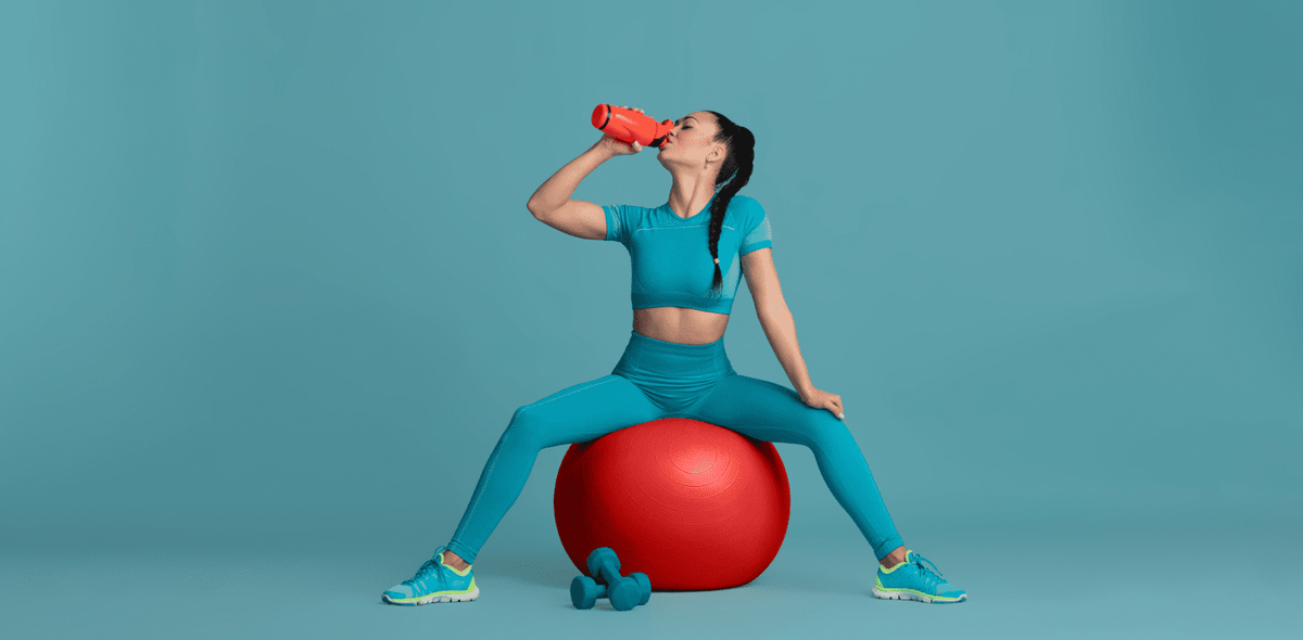 Mambo Max AB Gym Ball - Anti-Burst Fitnessbal met Pomp