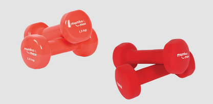 Mambo Max Coated Dumbbells | Vinyl Halters in Diverse Gewichten