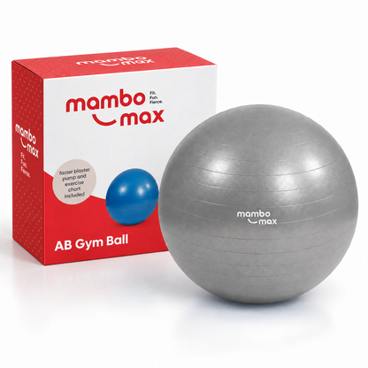 Mambo Max AB Gym Ball - Anti-Burst Fitnessbal met Pomp