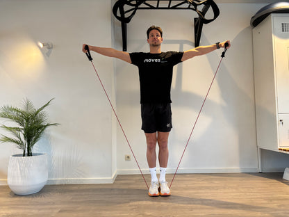 Mambo Max Stay Fit Advanced – Alles-in-één Fitnesspakket met Weerstandsbanden, Gymbal, Foamroller & Dumbbells